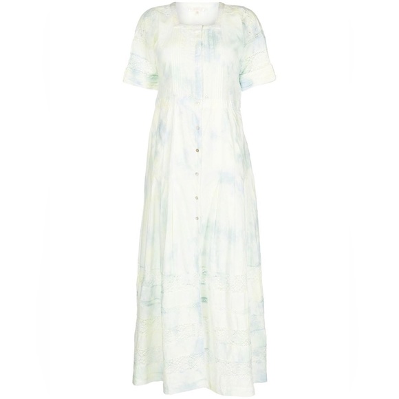 ✨ NWOT LOVESHACKFANCY Edie midi dress - Picture 5 of 11